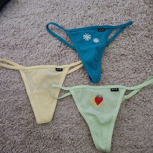 Victoria's secret Pink g-string thongs